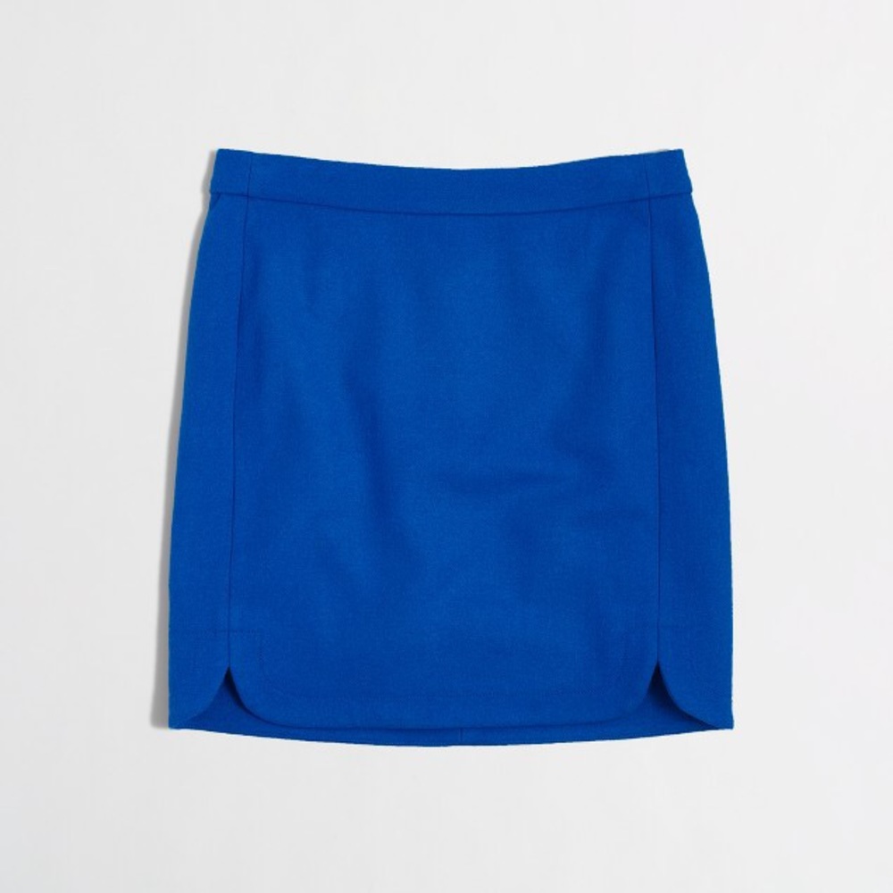 J.Crew Shirttail Mini Skirt